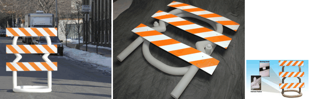 Type III Break-Away Barricade