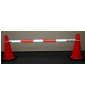 4' to 7' Expandable 'Standard' Red & White Cone Bar
