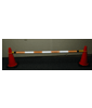 6' to 10' Expandable 'Workzone' Orange & White Cone Bar