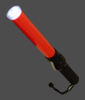 9" Compact LED Aircraft Marshalling Wand w/Flashlight Tip