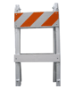 Folding Plastic Type I Barricade