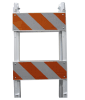 Folding Plastic Type II Barricade